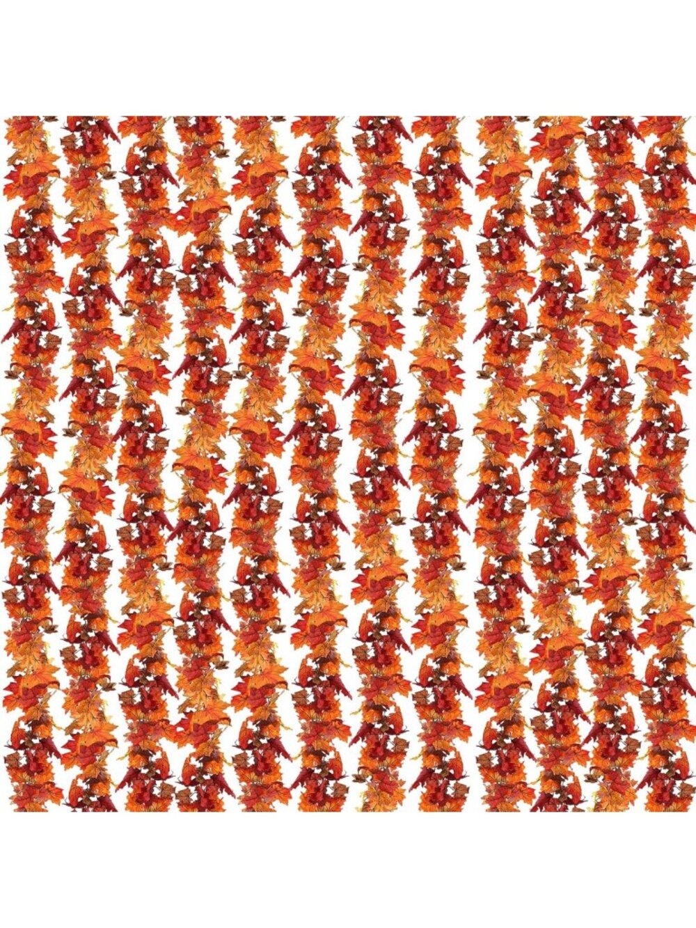 24 Pack Autumn Leaf Garland - 142Ft Artificial Maple Leaves for Home Decor